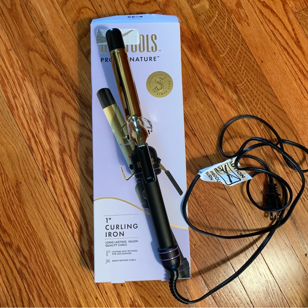 Hot Tools Pro Signature Curling Iron, New, One inch